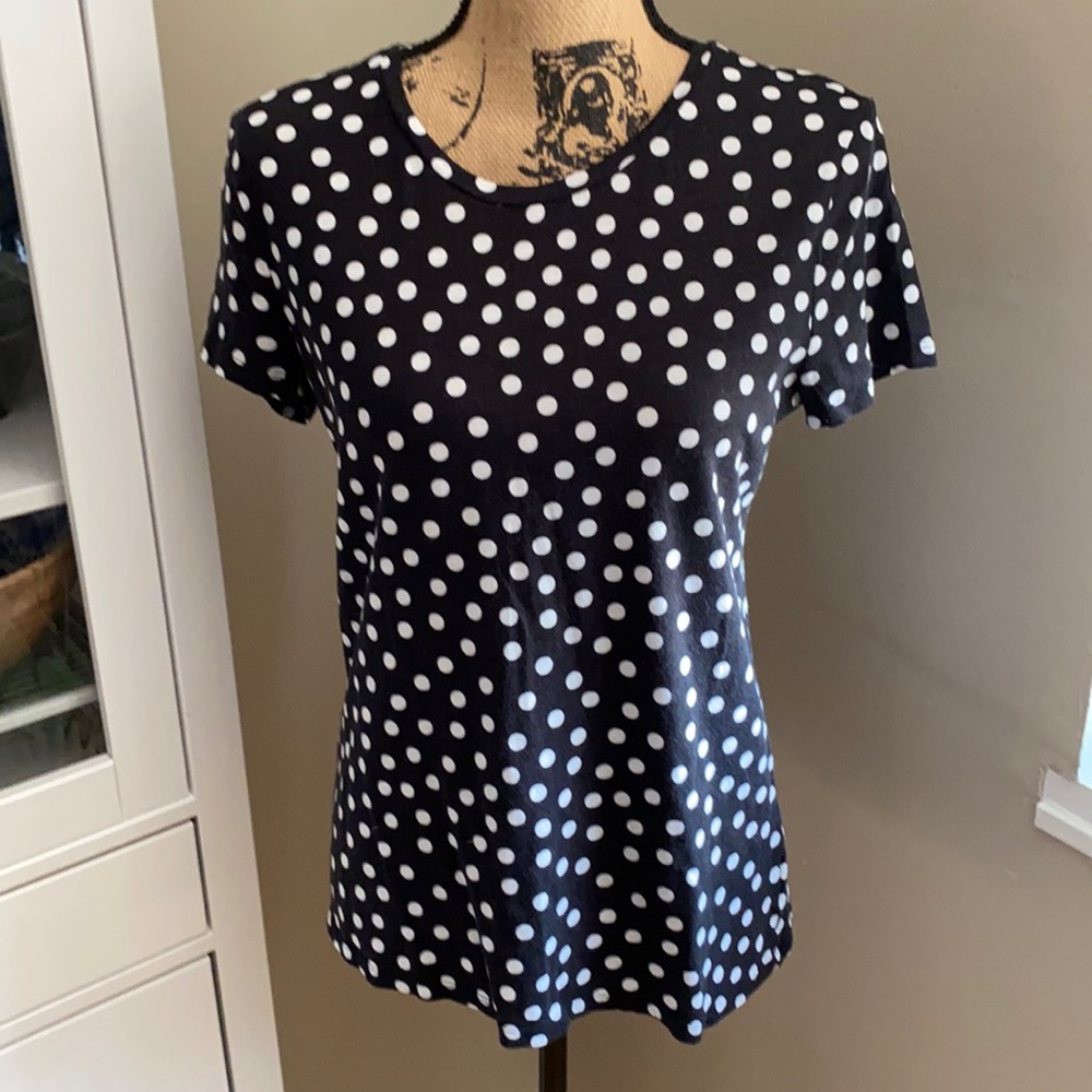 Polka dot t-shirt